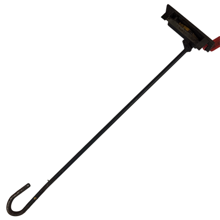 Handtag med låskrok